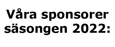 Våra sponsorer 2022