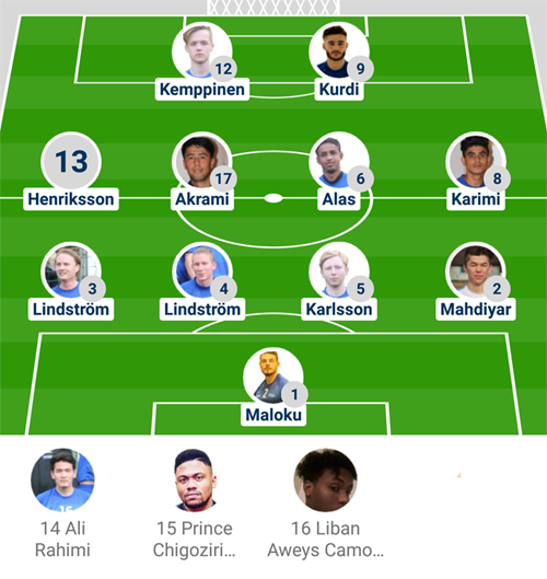 Startelvan hemma mot Bengtsfors IF B-lag