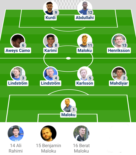 Startelvan borta mot Fengersfors IK.